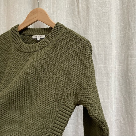 MADEWELL Pickford Pullover Sweater XS green - Picture 10 of 14